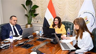 وزيرة الهجرة تلتقي عددا من أبناء الجاليات المصرية بالولايات المتحدة الأمريكية وكندا (صور)