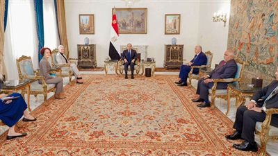 الرئيس السيسي: قلق بالغ من استمرار تدهور الأوضاع الإنسانية في غزة