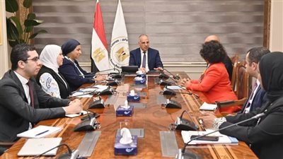 وزير الري يبحث مع المديرة التنفيذية للنيباد التعاون المشترك في إدارة المياه وبناء القدرات