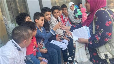 زيارة شهدت لقاءات تثقيفية للأطفال..أتوبيس الفن الجميل يحتفل بمرور 121 عاما على افتتاح المتحف المصري