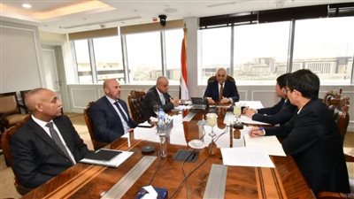 وزير الإسكان يلتقي المبعوث الخاص لشركة 
