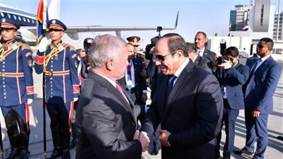 الرئيس والعاهل الأردني يؤكدان ضرورة العمل على وقف دائم لإطلاق النار بغزة