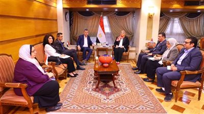 وزيرة التضامن تستقبل المفوض العام لوكالة الأونروا