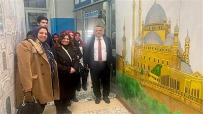 وزيرة الهجرة تتفقد مدرسة نجيب محفوظ بميلانو الإيطالية (صور)