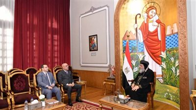 وزير الإسكان يلتقي البابا تواضروس الثاني لمتابعة موقف تنفيذ الكنائس في المدن الجديدة