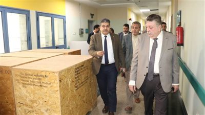 تمهيدا لافتتاحها.. عميد طب طنطا يتفقد مستشفى أمراض وجراحات الكلى والمسالك البولية الدقيقة بمستشفيات جامعة طنطا
