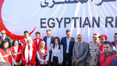 وزيرة التعاون الدولي ترافق رئيسي وزراء إسبانيا وبلجيكا خلال زيارتهما لمعبر رفح