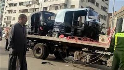 ضبط 17 توك توك ودراجات نارية مخالفة في حملة بالغربية