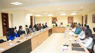 وزيرة التخطيط تتابع مسودة تقرير منظمة OECD الاقتصادي لمصر (صور)
