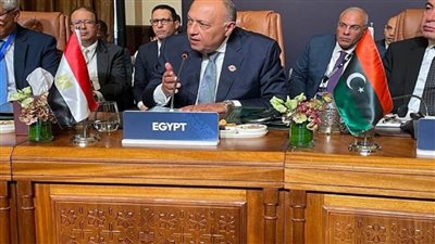 وزير الخارجية يلقي كلمة مصر خلال الدورة السادسة لمنتدى التعاون العربي الروسي