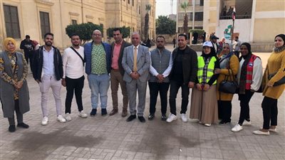 أمين المشروعات الصغيرة والمتوسطة بحزب مستقبل وطن بالقاهرة يتابع سير العملية الانتخابية (صور)