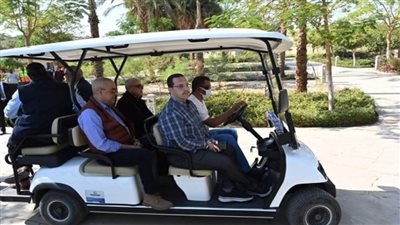 وزير الإسكان يستهل جولته بأسوان الجديدة بتفقد مشروعات الشريط النهري السياحي (صور)