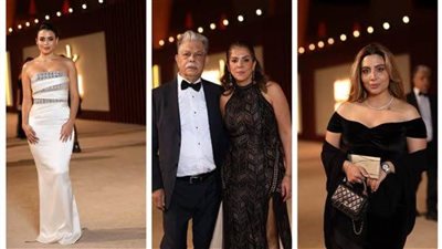 أسماء جلال تتألق بالأبيض.. إطلالات نجمات حفل ختام مهرجان الجونة