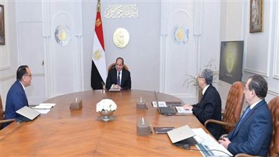 الرئيس السيسي يطلع على جهود الحكومة لتنفيذ الاستراتيجية الوطنية للهيدروجين الأخضر