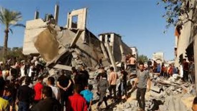 استشهاد 5 فلسطينيين بسبب غارة إسرائيلية على منزل في خانيونس