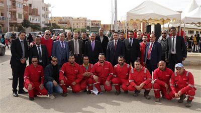 قيادات الشركة الحديثة للحفر وعمالها يشاركون في الانتخابات الرئاسية 2024 (صور)