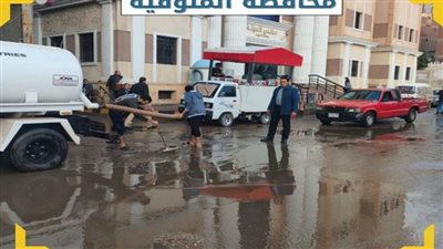 وزير التنمية المحلية يوجه برفع درجة الاستعداد تحسبا لموجة الطقس السيئ (صور)