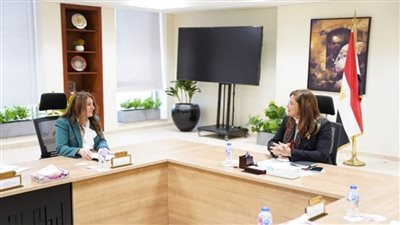 وزيرة التخطيط تلتقي سفيرة الولايات المتحدة الأمريكية لبحث تعزيز سبل التعاون (صور)