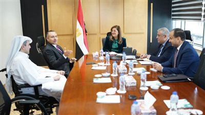 وزيرة التخطيط تبحث مع سفير قطر بالقاهرة تعزيز التعاون (صور)