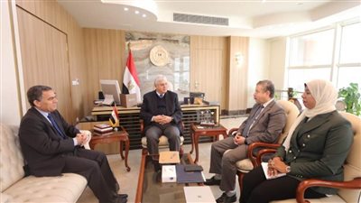 وزير التعليم العالي يستقبل نائب رئيس جامعة أفييرو البرتغالية لبحث سُبل التعاون المشترك 