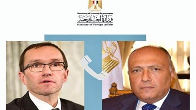 سامح شكري يتلقى اتصالا من وزير خارجية النرويج