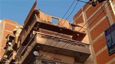 مصرع شخص وإصابة 8 إثر انهيار أجزاء من عقار قديم بكفر الشيخ