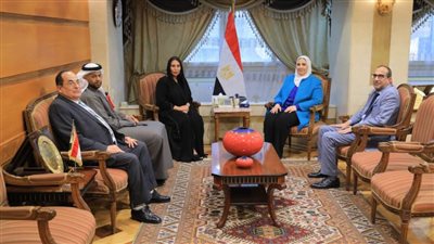 وزيرة التضامن تستقبل سفيرة الإمارات بالقاهرة