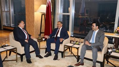 وزير المالية: حريصون على تعزيز التعاون المالي والضريبي والجمركي مع الجانب القطري (صور)