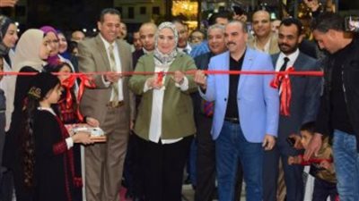 القباج تفتتح معرض «ديارنا» للحرف اليدوية والتراثية بمحافظة الأقصر