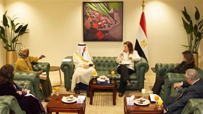 وزيرة التخطيط تلتقي رئيس البنك الإسلامي للتنمية لبحث سبل التعاون المشترك