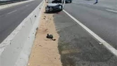 عاشا وماتا معا.. وفاة زوجين في حادث سير بدمياط