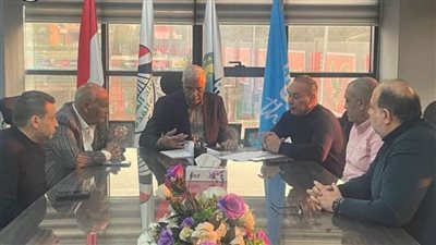 أول اجتماع تنسيقي بين مجلس إدارة اتحاد الكرة وجهاز المنتخب الجديد