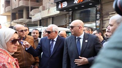 محافظ الجيزة والرئيس التنفيذي لجهاز تنمية المشروعات يتفقدان مشروعات تطوير المناطق غير المخططة (صور)