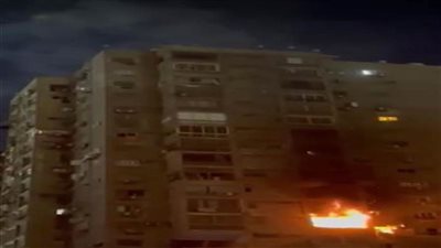 السيطرة على حريق أعلى برج إداري في المهندسين