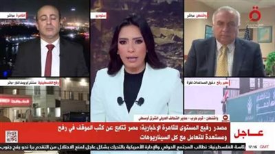 مصدر للقاهرة الاخبارية: مصر تتابع الموقف في رفح الفلسطينية ومستعدة للتعامل مع كل السيناريوهات