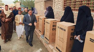 البنك الزراعي: توزيع أجهزة كهربائية على 300 أسرة في 4 محافظات