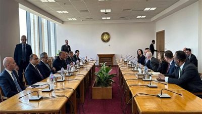 وزير الخارجية يستقبل وفدا من مجلس النواب الأمريكي (صور)