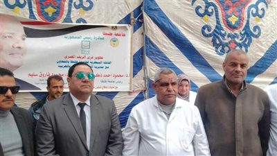 قافلة جامعة طنطا الطبية بـ«زفتي» تعالج ١١٠٠حالة وتصرف الدواء بالمجان