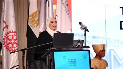 وزيرة التضامن تشهد الندوة السنوية للمؤسسة الروتارية تحت عنوان 