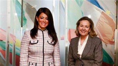 وزيرة التعاون الدولي تعقد أول لقاء مع الرئيس الجديد لبنك الاستثمار الأوروبي