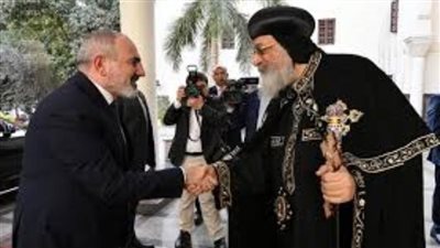 تفاصيل لقاء البابا تواضروس ورئيس وزراء أرمينيا