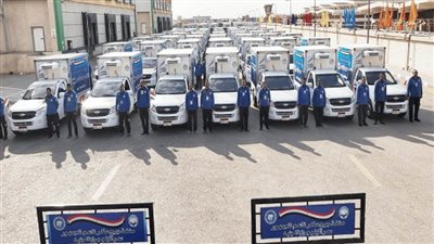 القوات المسلحة توزع كميات كبيرة من الحصص الغذائية بنصف الثمن في محافظات الجمهورية (صور)