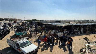 حملات على الإشغالات والتعديات بالقاهرة الجديدة و6 أكتوبر وبدر والسادات (صور)