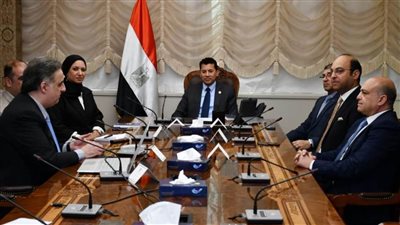 وزير الرياضة يبحث مع منظمة اليونيسيف آليات تدشين منظومة التقييم والمتابعة لمشروعات وبرامج الوزارة