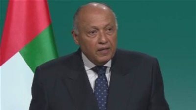 سامح شكري: يجب إنهاء التجويع في غزة ووقف إطلاق النار وإدخال المساعدات