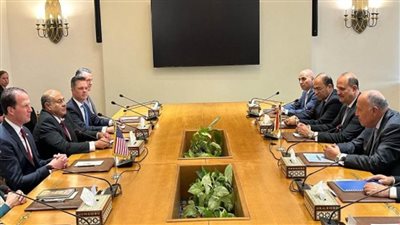 ‏‎وزير الخارجية يستقبل وفدا من أعضاء لجنة الأمن الداخلي بمجلس النواب الأمريكي (صور)