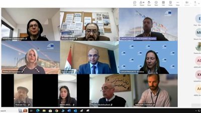 نائب وزير الإسكان يبحث مع ممثلي البنك الأوروبي للاستثمار موقف المشروعات المشتركة الجاري والمخطط تنفيذها