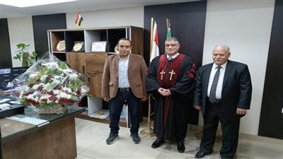 رئيس جهاز الشروق يتلقى تهنئةً من رئيس مجمع الكنائس المعمداني بمناسبة حلول رمضان (صور)