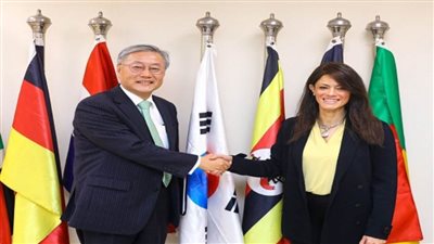 وزيرة التعاون الدولي تلتقي السفير الكوري لدى مصر لبحث مواصلة تطوير العلاقات الاقتصادية المشتركة (صور)