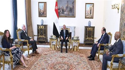 الرئيس السيسي يستقبل رئيس وكالة الاستخبارات المركزية الأمريكية